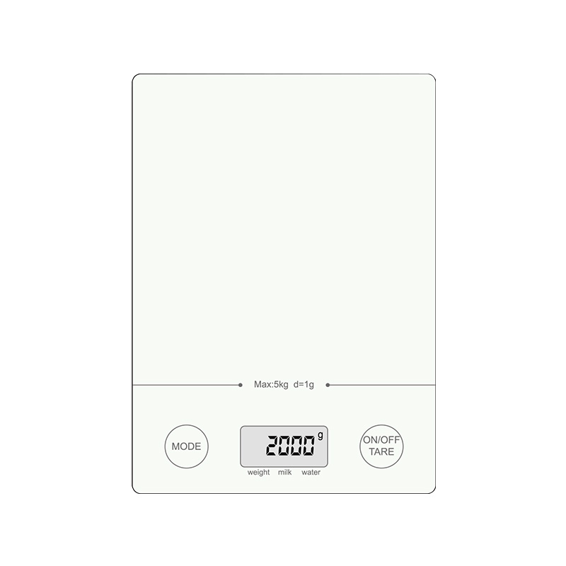 Bilancia elettronica per alimenti da cucina TM-801 in acciaio inossidabile da 5 kg